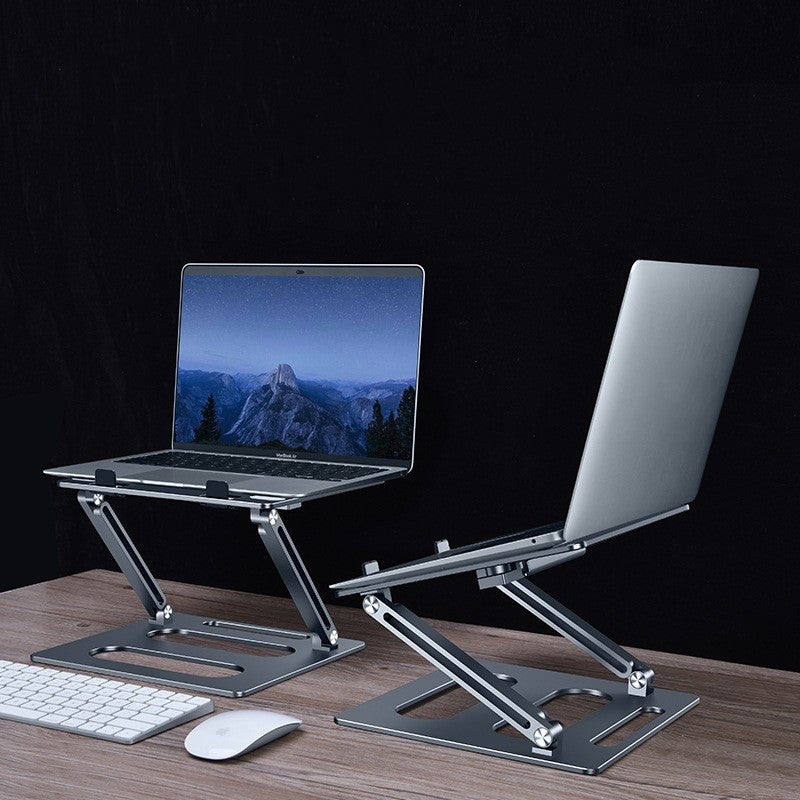 Metal Laptop Stand Office Adjustable Lift Table by DigestWell Co.