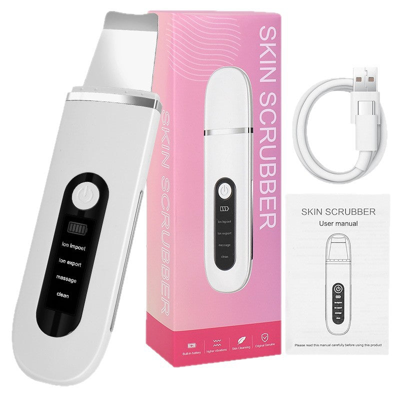 Ultrasonic Facial Scrubber Pore-cleansing Cleansing Device by DigestWell Co.