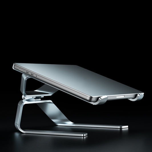 Simple Vertical Aluminum Laptop Stand Adjustable by DigestWell Co.