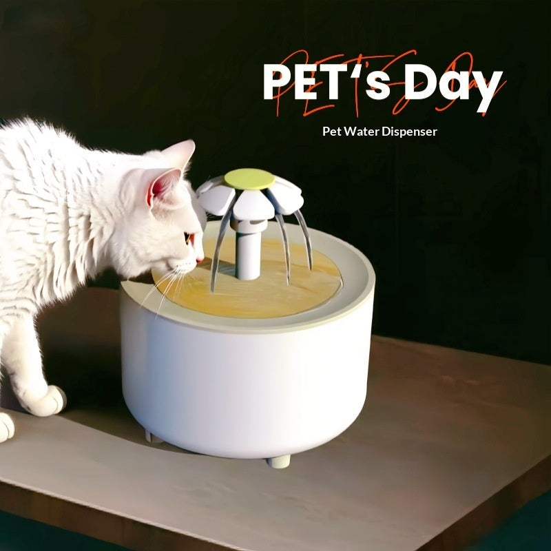 Household Automatic Circulating Filtration Pet Water Fountain by DigestWell Co.