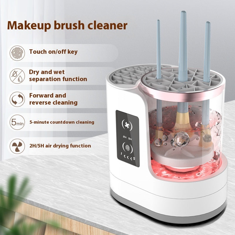 Electric Makeup Brush Cleaner Rechargeable Makeup Brushes Cleaning Tool Automatic Makeup Brush Cleaning Stand Device by DigestWell Co.