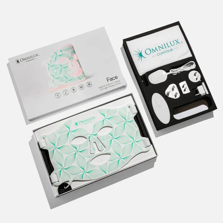 Omnilux Contour Face - Red Light + Infrared Light Therapy (MEN) by Monarch MD Medical Aesthetics