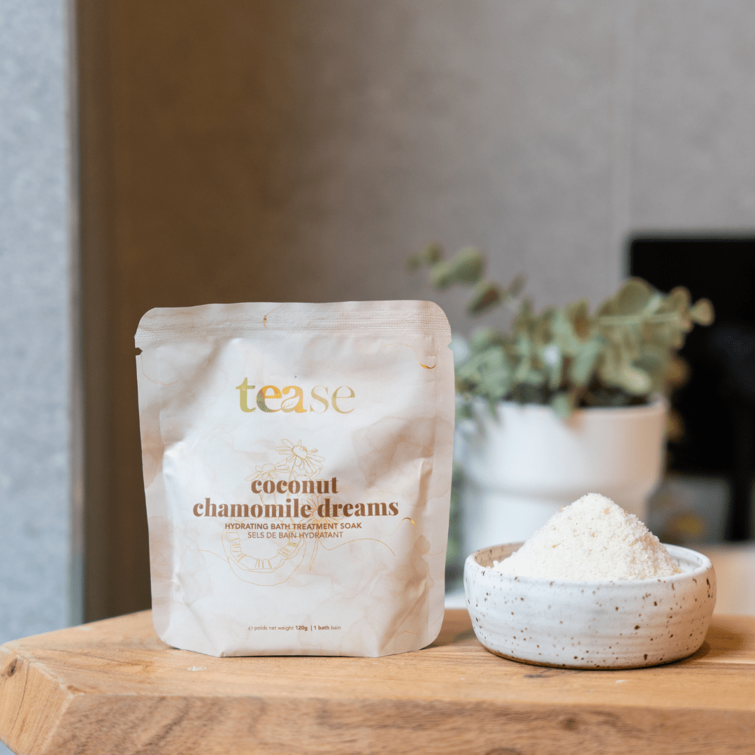 Coconut Chamomile Dreams Bath Soak by Tease - Tea Inspired Wellness & Beauty
