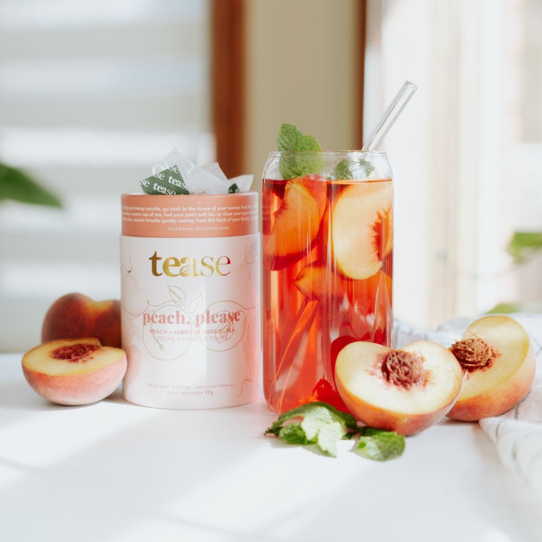 Peach, Please by Tease - Tea Inspired Wellness & Beauty