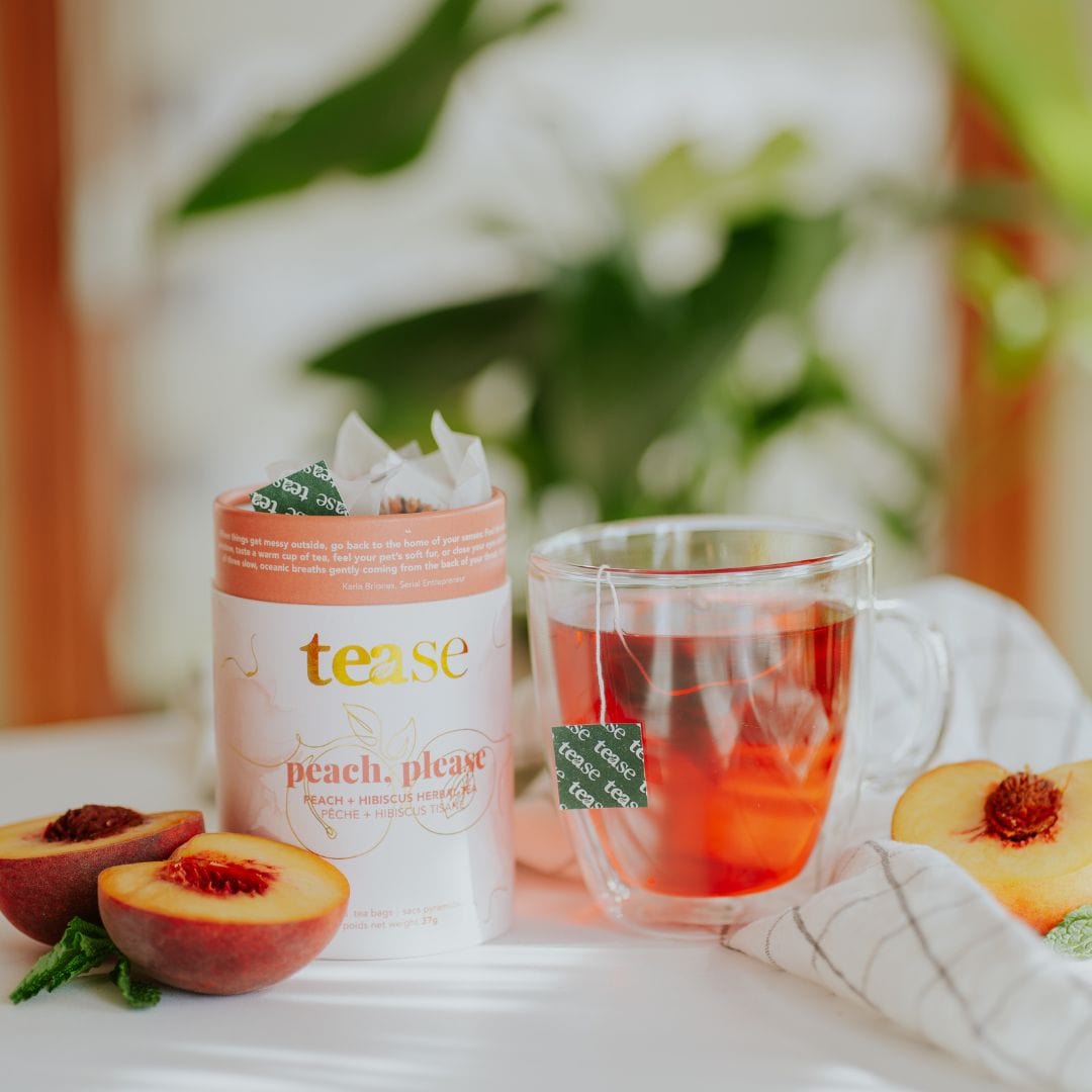 Peach, Please by Tease - Tea Inspired Wellness & Beauty