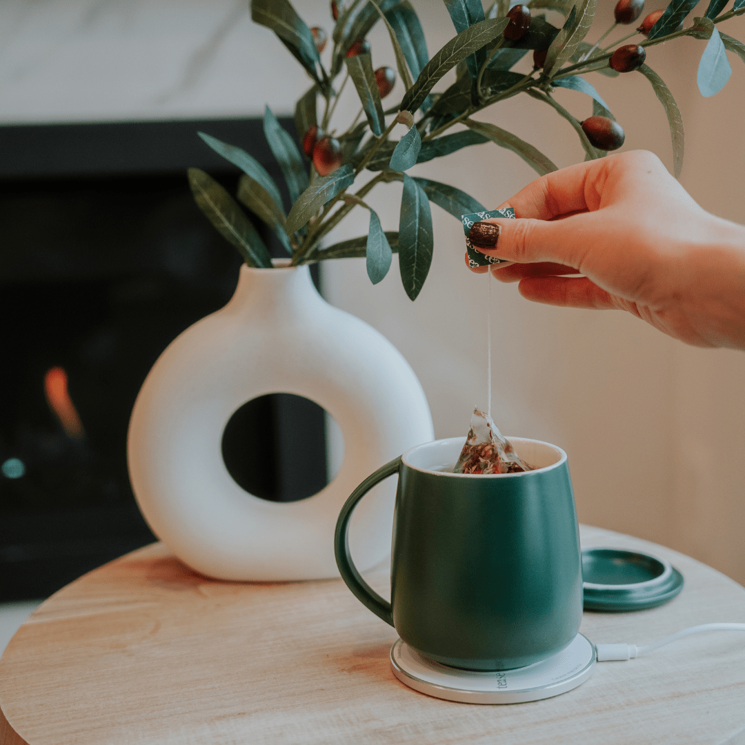 Smart Heated Mug Kit 2.0 with Wireless Charger by Tease - Tea Inspired Wellness & Beauty