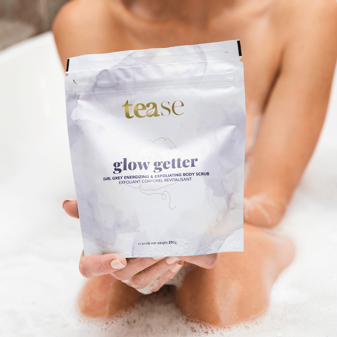 Glow Getter Earl Grey Body Scrub by Tease - Tea Inspired Wellness & Beauty