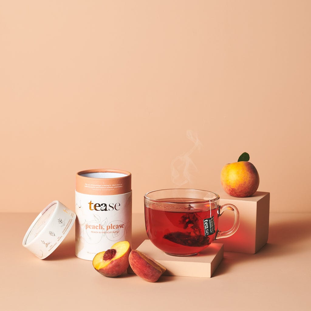 Peach, Please by Tease - Tea Inspired Wellness & Beauty