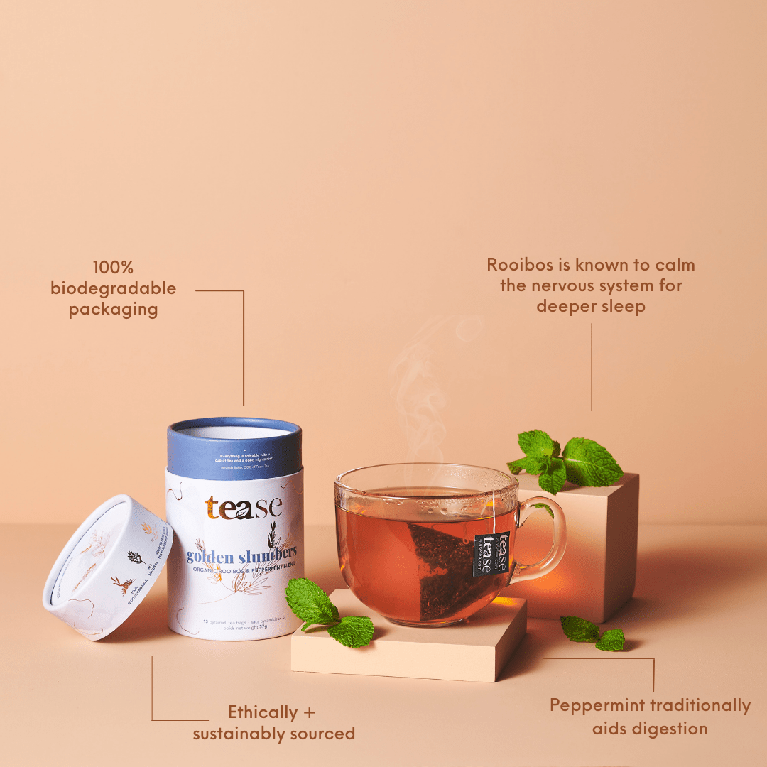 Golden Slumbers (Organic) by Tease - Tea Inspired Wellness & Beauty