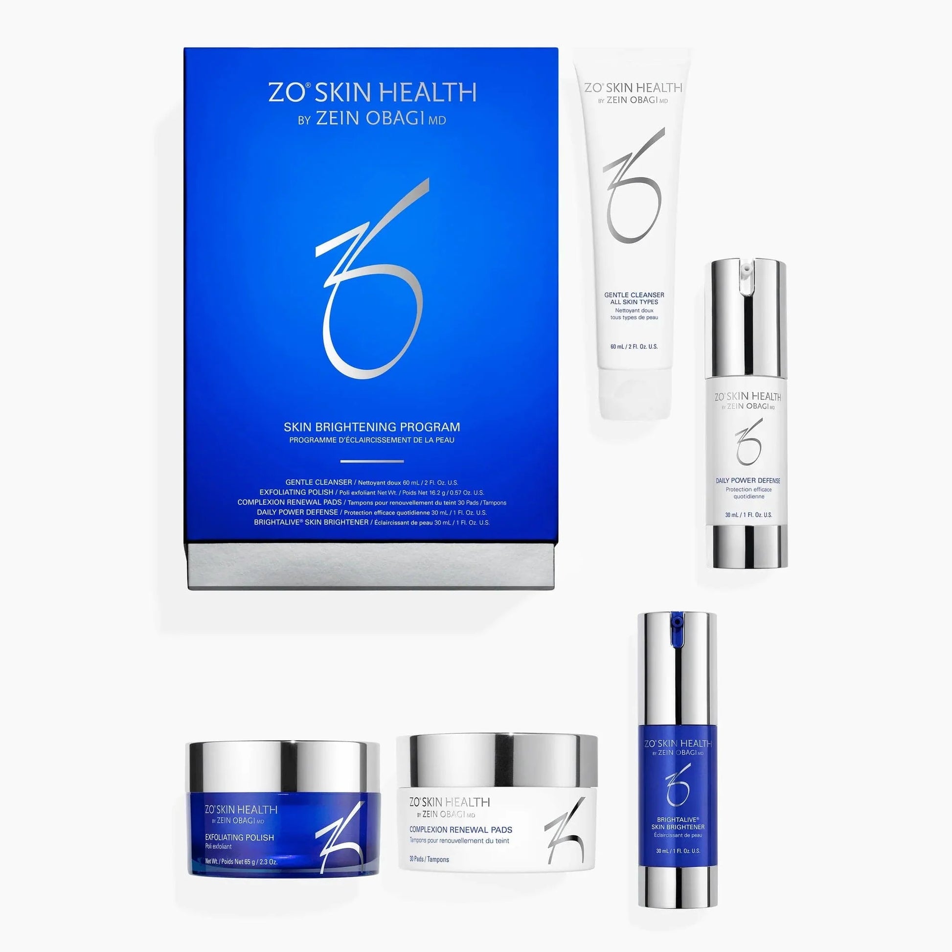 ZO Skin Brightening Program Kit (Non-Retinol) by Monarch MD Medical Aesthetics